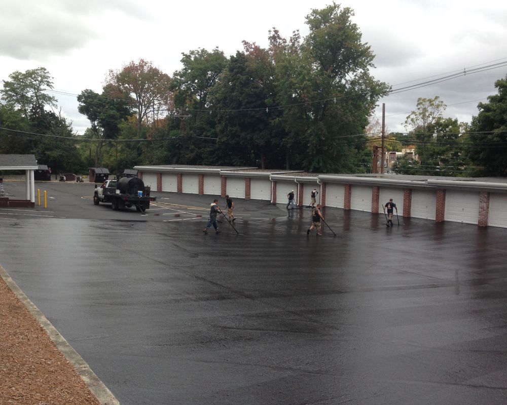 Beckage commercial paving completed project 13