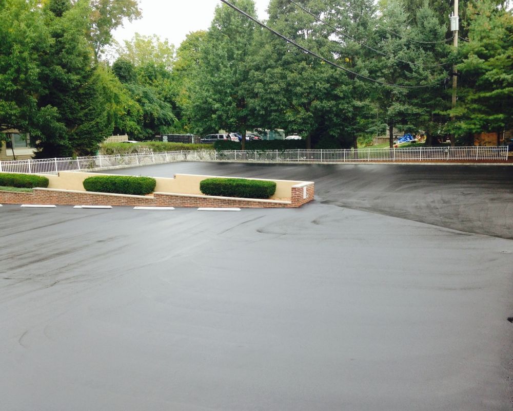 Beckage commercial paving completed project 17