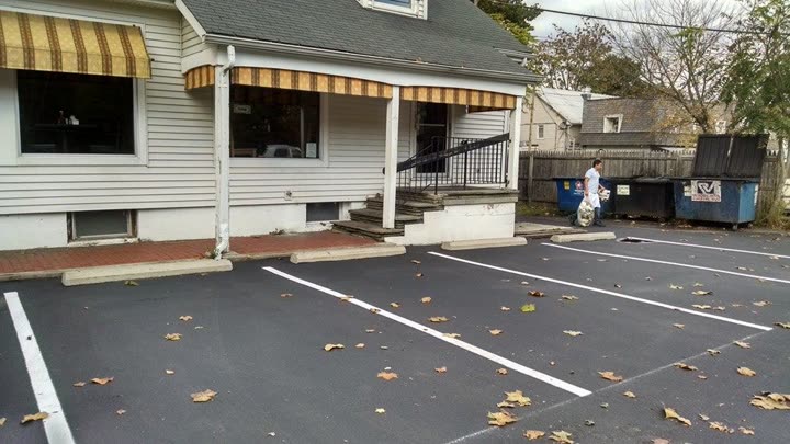 Beckage commercial paving completed project 22