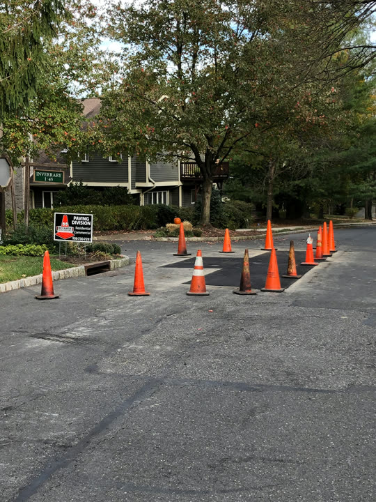 Beckage commercial paving completed project 24