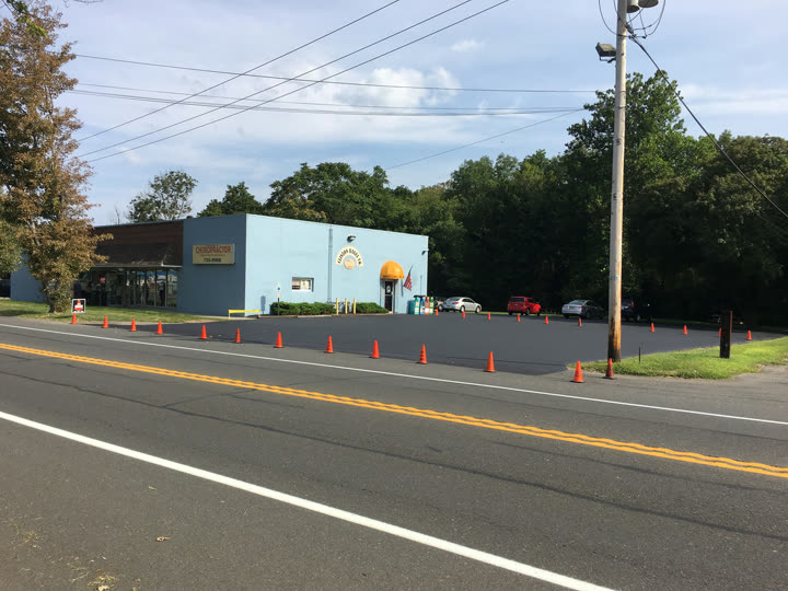 Beckage commercial paving completed project 25