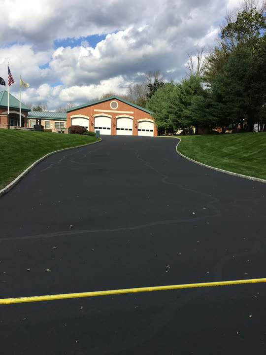 Beckage commercial paving completed project 26