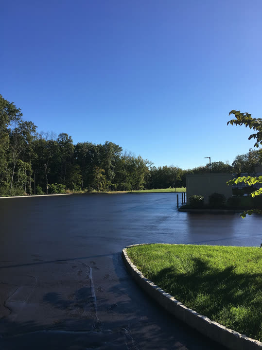 Beckage commercial paving completed project 28