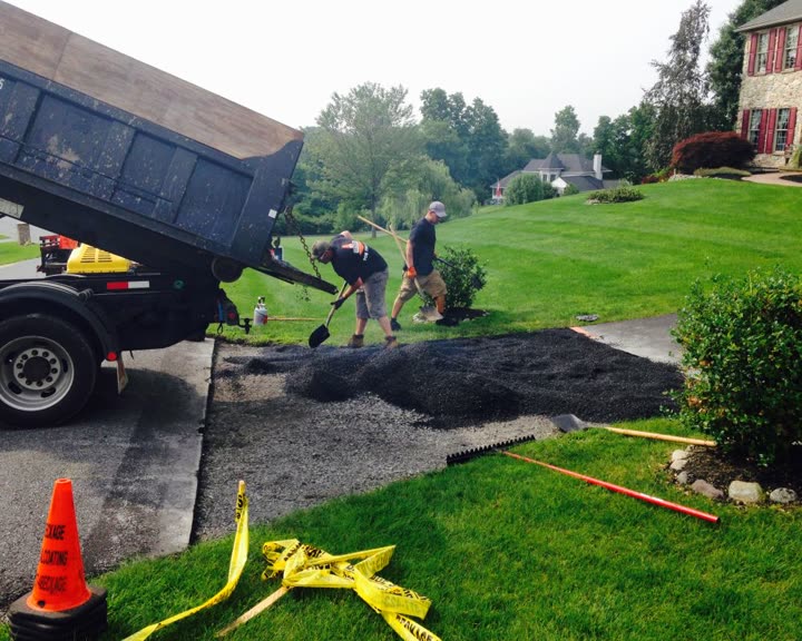 Residential Cut & Patch Driveway Repair - photo 15