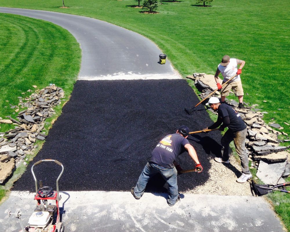 Residential Cut & Patch Driveway Repair - photo 33