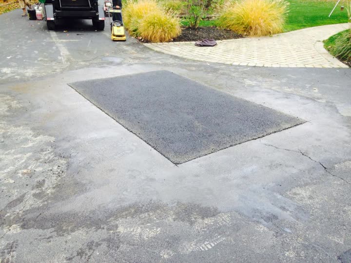 Residential Cut & Patch Driveway Repair - photo 39