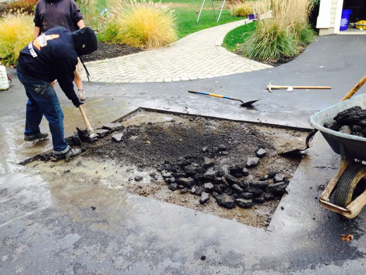 Residential Cut & Patch Driveway Repair - photo 41
