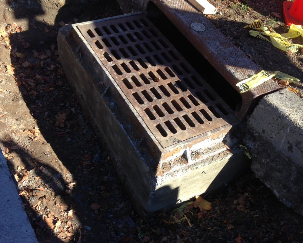 Storm drain repair project