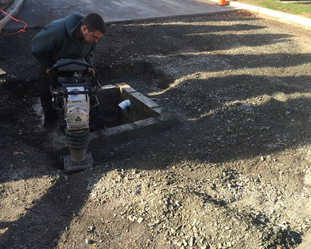 Storm drain repair project